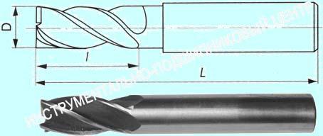 Фреза Концевая d12,0х 53х110 ц/х Р6М5К5 Z=5 "CNIC"