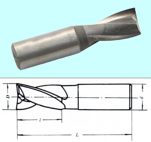 Фреза Шпоночная d 2,0х 4х36 ц/х Р6М5 (2234-0341)