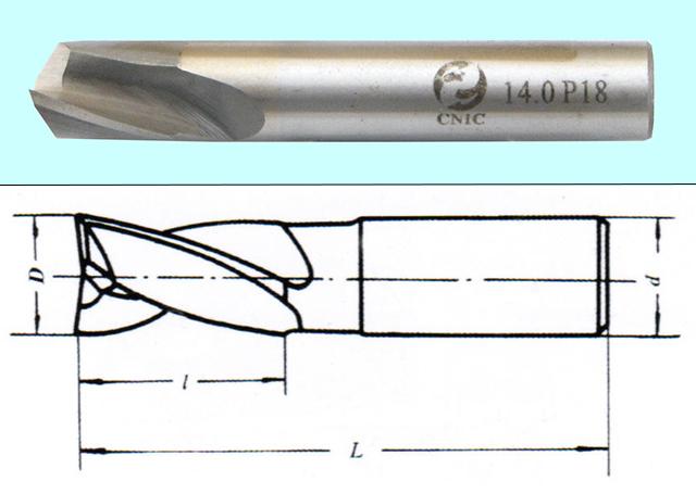 Фреза Шпоночная d18,0х19х79 ц/х Р18 DIN327 "CNIC" dхв-16мм