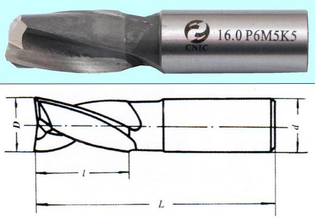 Фреза Шпоночная d28,0х26х102 ц/х Р6М5К5 DIN327 "CNIC" dхв-25мм