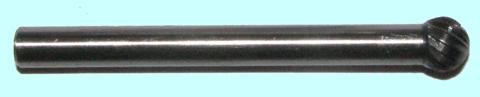 Борфреза тв.спл. сферич.d10х9х6х65 спиральная насечка (D10 09М06) "CNIC"