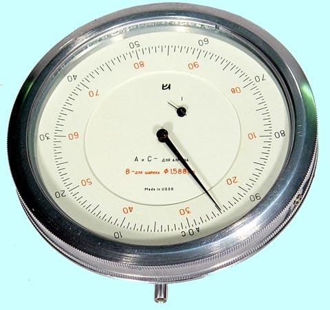 Индикатор Часового типа 2ИЧТ кл.точн.1 цена дел.0.01 г.в. 1988-89