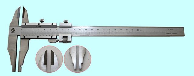 Штангенциркуль 0 - 200 ШЦТ-II (0,02) с твердосплавными губками "CNIC" (Шан 149-125S) нерж. сталь