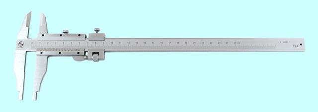 Штангенциркуль 0 - 300 ШЦ-II (0,02) с устройством точной установки рамки "CNIC" (Шан 149-135S) нерж. сталь