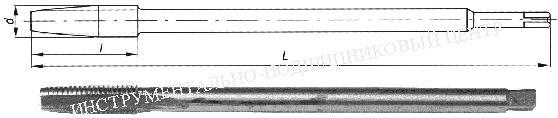 Метчик Гаечный М 3,0 (0,5) Р6М5 (ВИЗ)