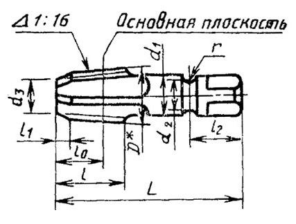 Метчик Rc 1/4" Р6М5 трубный конический, м/р. (19 ниток/дюйм)