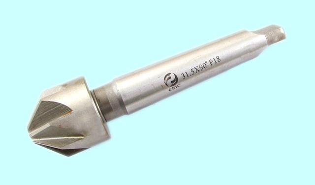 Зенковка d63,0х 43х185 конус 90° Р18 к/х Z=10 КМ4 DIN335B "CNIC"
