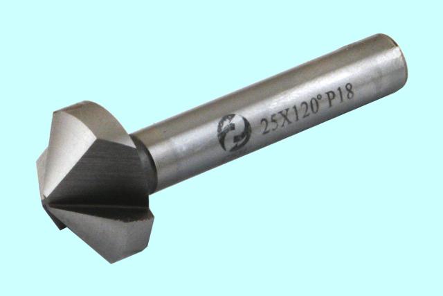 Зенковка d 8,0х 6.0х 44 конус 120° dхв=8мм Р18 ц/х Z=3 DIN335C "CNIC"