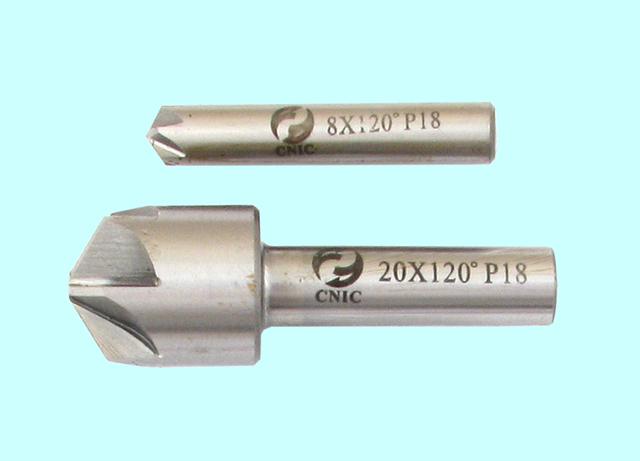 Зенковка d 8,0х 6.0х 44 конус 120° dхв=8мм Р18 ц/х Z=6 DIN335A "CNIC"