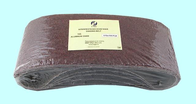 Шлифлента Бесконечная для электрошлифмашин 610х100 14А Р 24 "CNIC" (SA48001H) (в упаковке 10шт.)