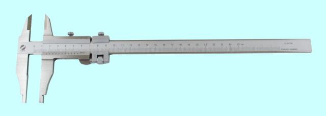 Штангенциркуль 0 - 300 ШЦ-II (0,05) моноблок с устройством точной установки рамки "CNIC" (Шан 148-535S) нерж. сталь