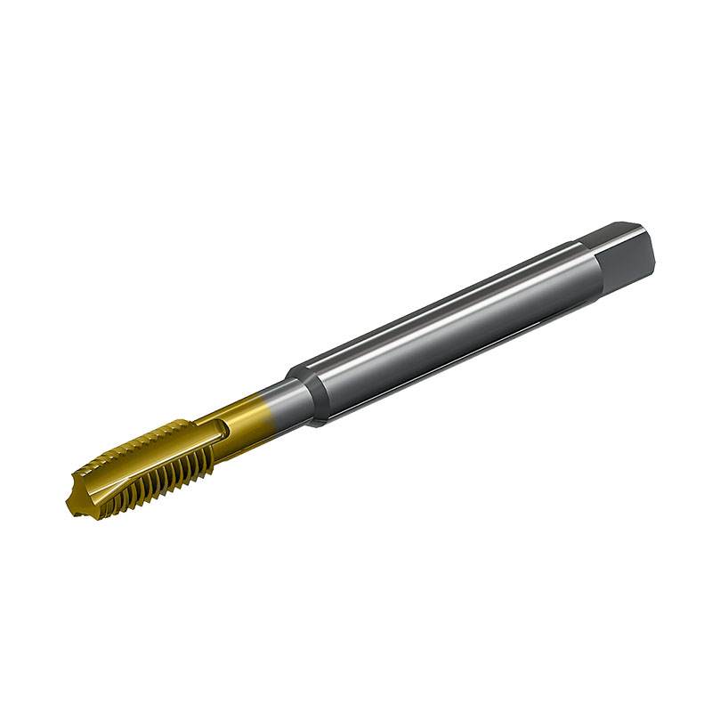 Метчик М5х0,8 машинно-ручной 6H Р6М5К5 сквозной TIN L=70мм DIN371 TTT00105080 Beltools