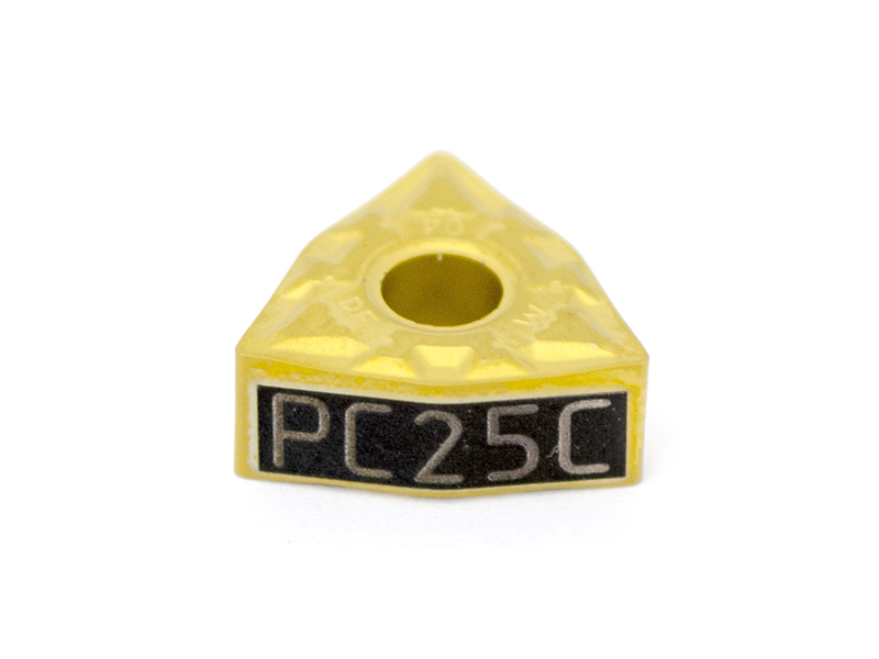 Пластина сменная шестигранная "ломаный треугольник" WNMG 060404-DF PC25C Beltools