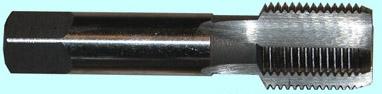 Метчик G 3/4" Р6М5 трубный цилиндрический, м/р (14 ниток/дюйм) левый
