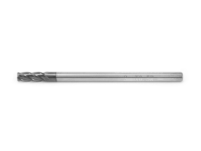 Фреза концевая твердосплавная 3х8х50 r=1 H55C Z=4 ц/х CF435-030.10R-H55C Beltools