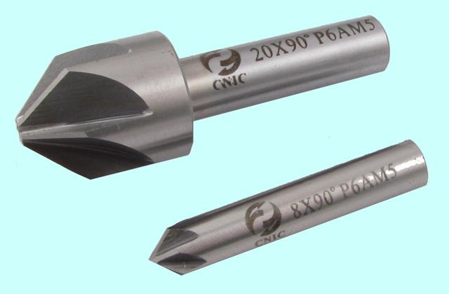 Зенковка d 12,5х16.0х 48 конус 90° dхв=8мм Р6АМ6 ц/х Z=6 DIN335A "CNIC"