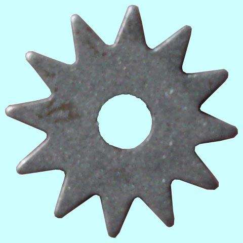 Шарошка d 70х2,0х20 (звездочка) сталь 20 закаленная, твердость 65HRC, тупозубая