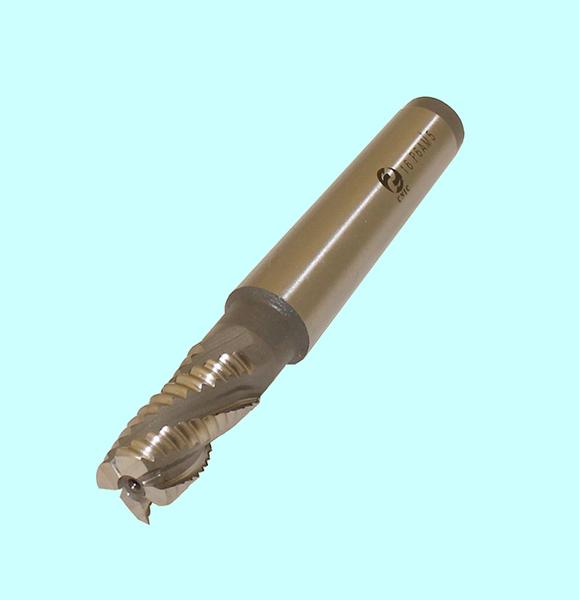 Фреза Концевая d25,0х 45х147 к/х Р6АМ5 Z=4 КМ3 DIN845-B обдирочная со стружколомом "CNIC"
